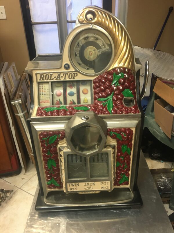 Watling Cherry Front RolATop Slot Machine with Diamond Jackpot