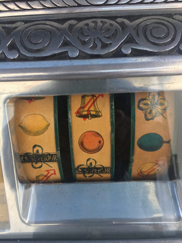 Caille Bros. Superior Nude Front New Deal Rare 10 cent Caille Shamrock Slot Machine - Image 3