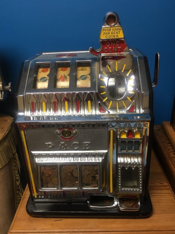 1934 Pace Bantam Jak-Pot 1c Slot Machine - Image 3
