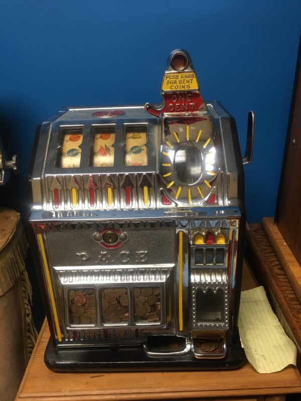 1934 Pace Bantam Jak-Pot 1c Slot Machine