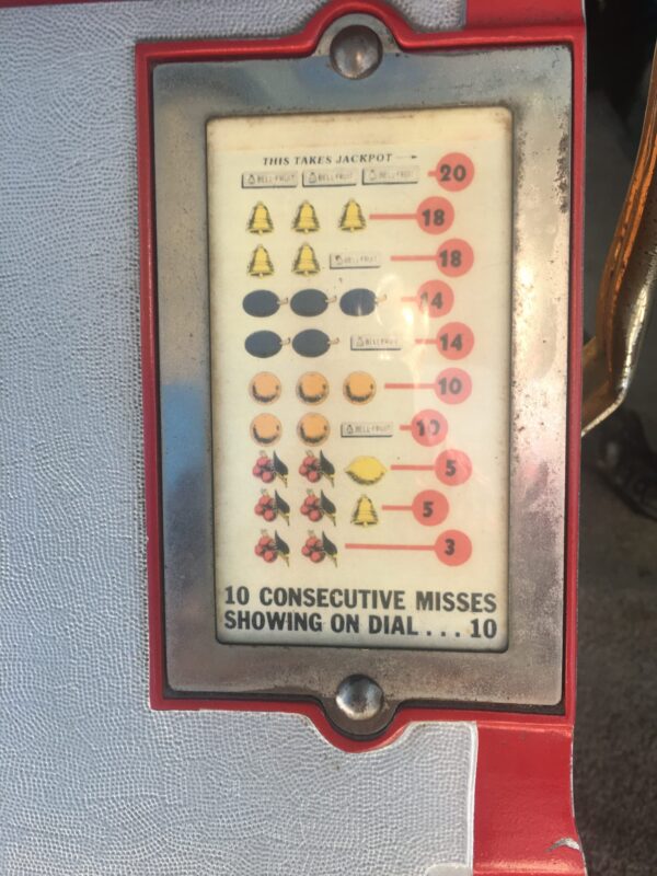 Mills 10 Mills 10 Cent Very Rare Futurity Slot Machine - Image 6