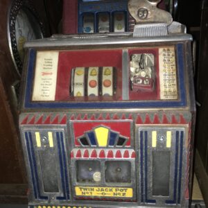 Watling Baby Twin Jackpot Torch Vendor Front Slot Machine